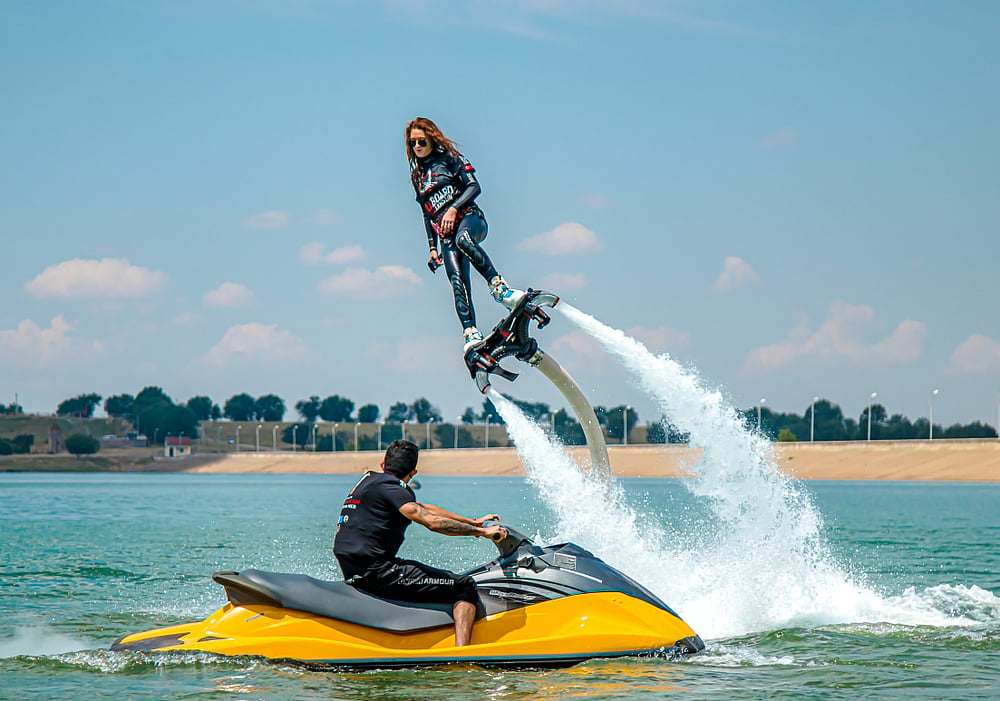 Water sports in Shymkent, Kazakhstan  are taking off in a big way