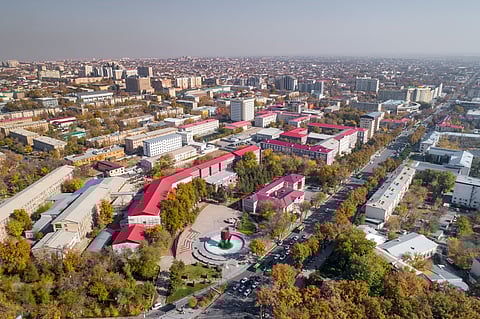 Shymkent from a bird's eye view