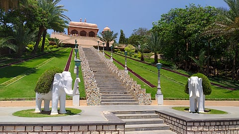 There are an array of houses in various styles and hues, to offer the art director a range of balcony choices for his Juliet