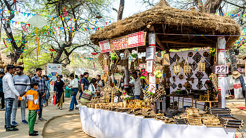 A glimpse of Surajkund International Crafts Mela
