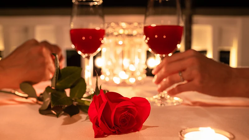 Experience an enchanting Valentines Day celebration
