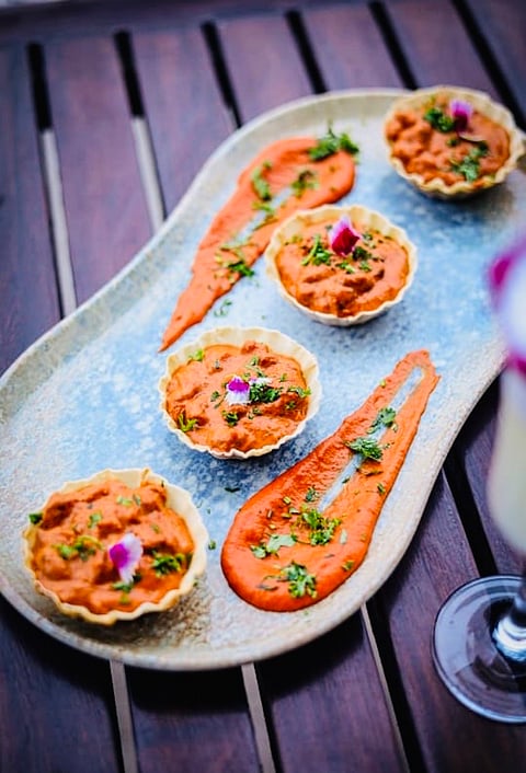 Butter Chiceken Tart at 12 Chapters of Food 