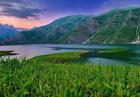 Susingen Lake in Shymkent 