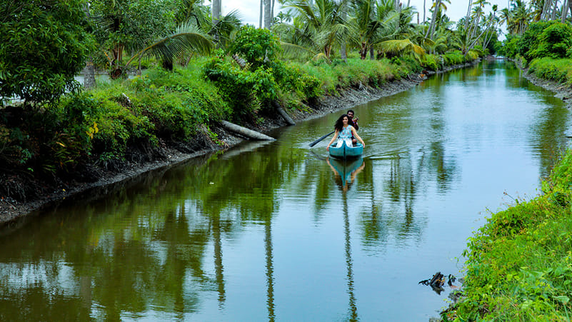 Kumbalangi is one such village where you can witness how the villagers livelihoods are rooted in and intertwined with sustainable practices
