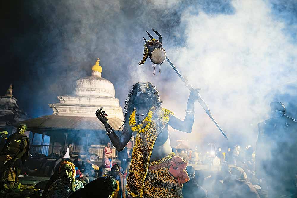 Shiva is the one who lives in the graveyards and burning ghats