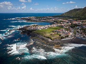 Wikimedia Commons:
Jules Verne Times Two : Aerial view of Mosteiros on São Miguel Island