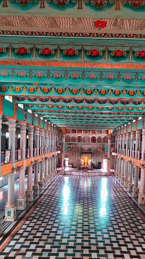 Inside Valmiki Ramayan Bhawan