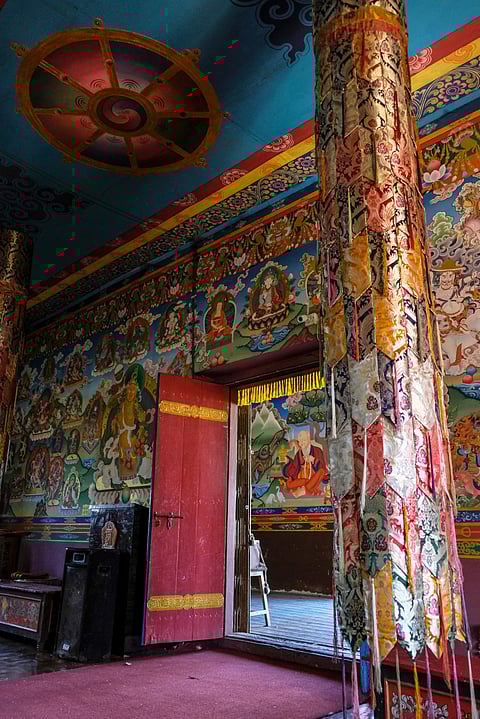 Buddhist Sanghak Choeling Monastery in Pelling