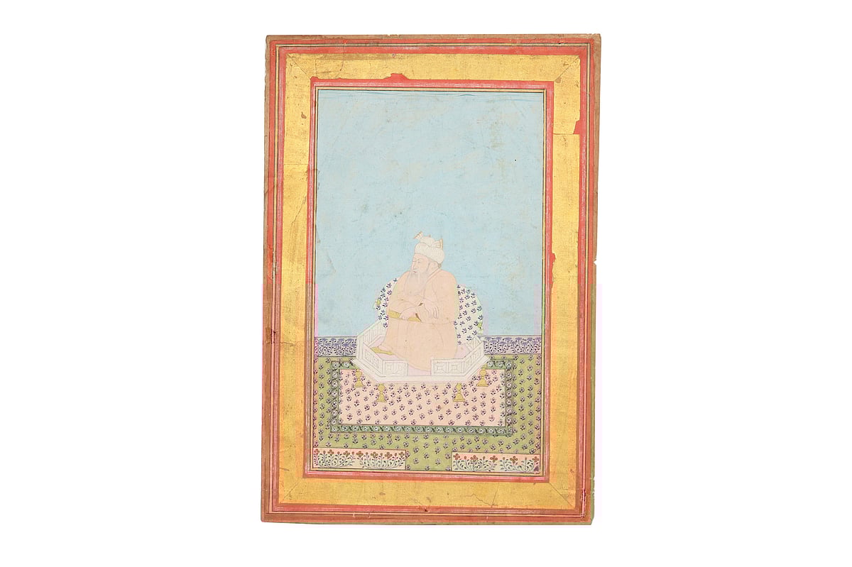 A 19th century portrait of Nizamuddin Auliya