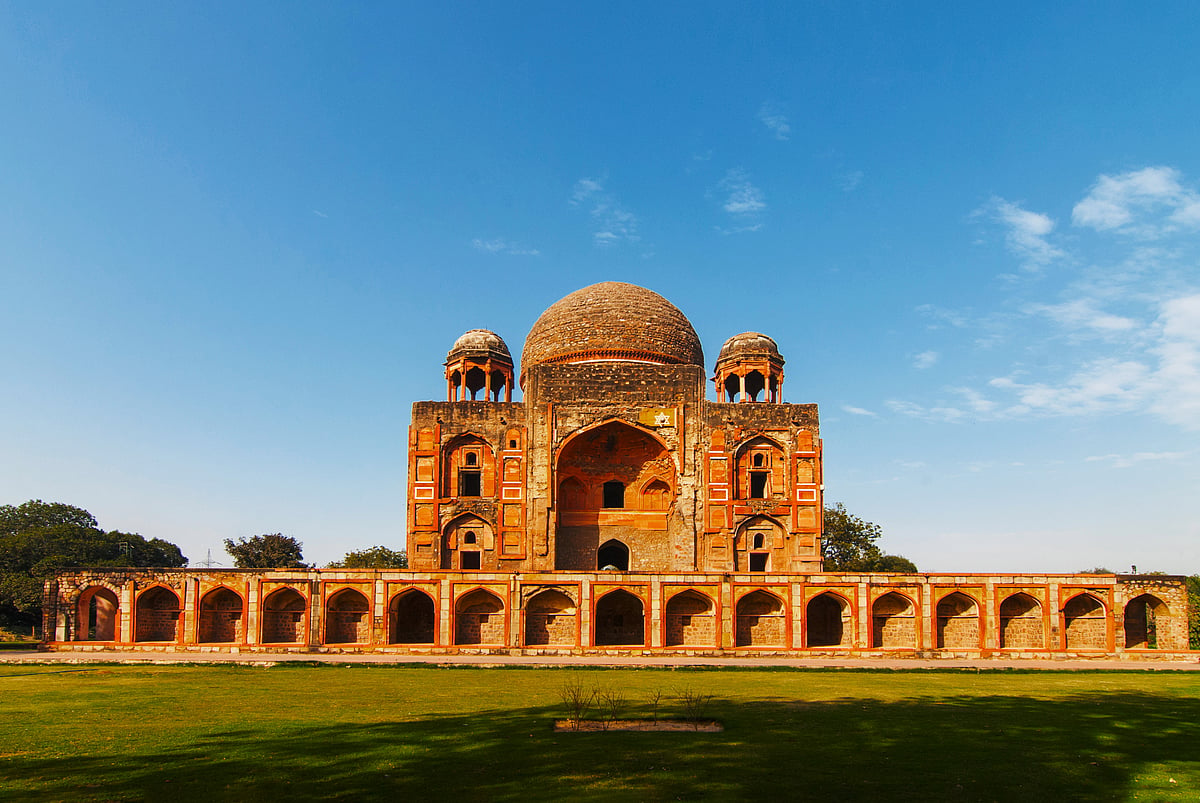 Tomb of Abdul Rahim Khan-i-Khana before restoration