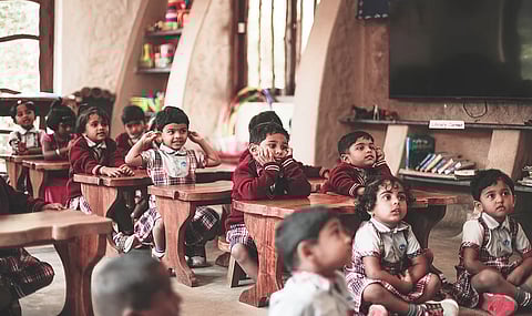 Children at the Morning Glory Preschool