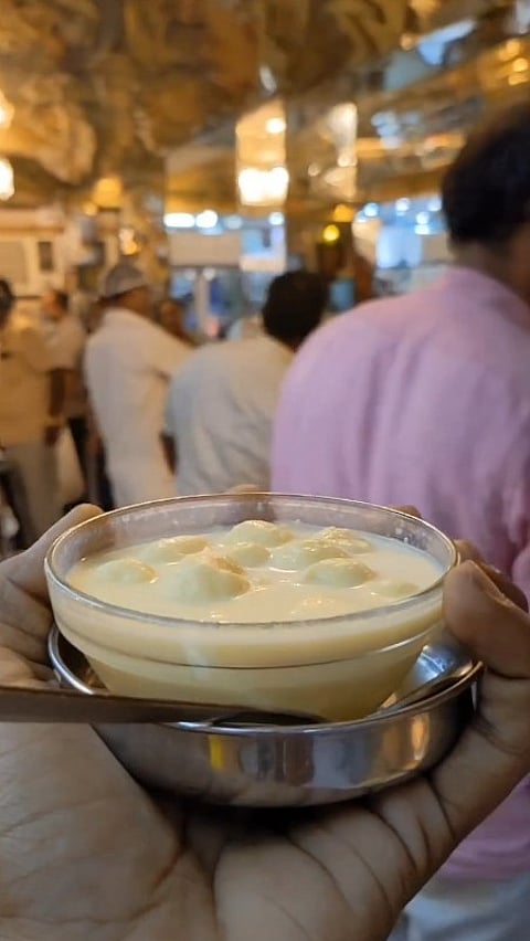 Sweet dish at Sowcarpet