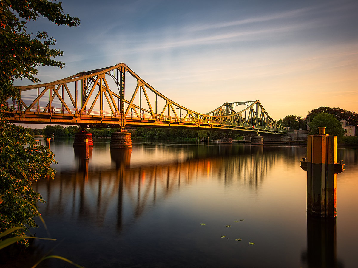 The Glienicke Bridge in current day