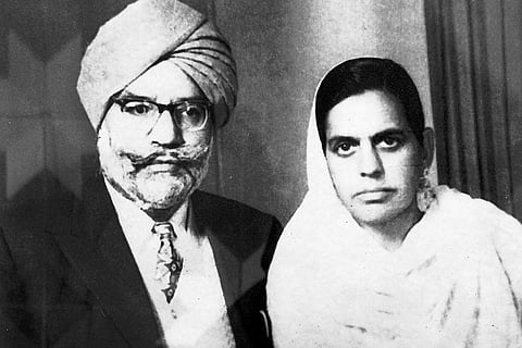 Bhagwan Singh Maini and Pritam Kaur