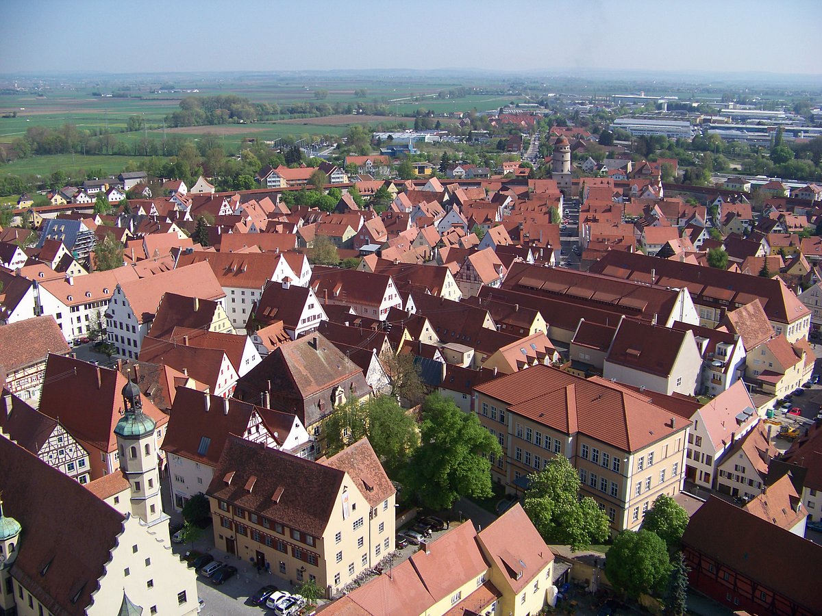 The rooftops of Nördlingen