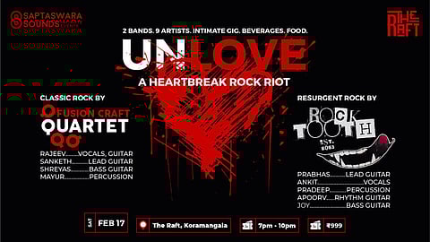 Unlove — A Heartbreak Rock Riot