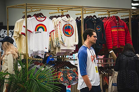 A shop at the South by Southwest Festival in Austin