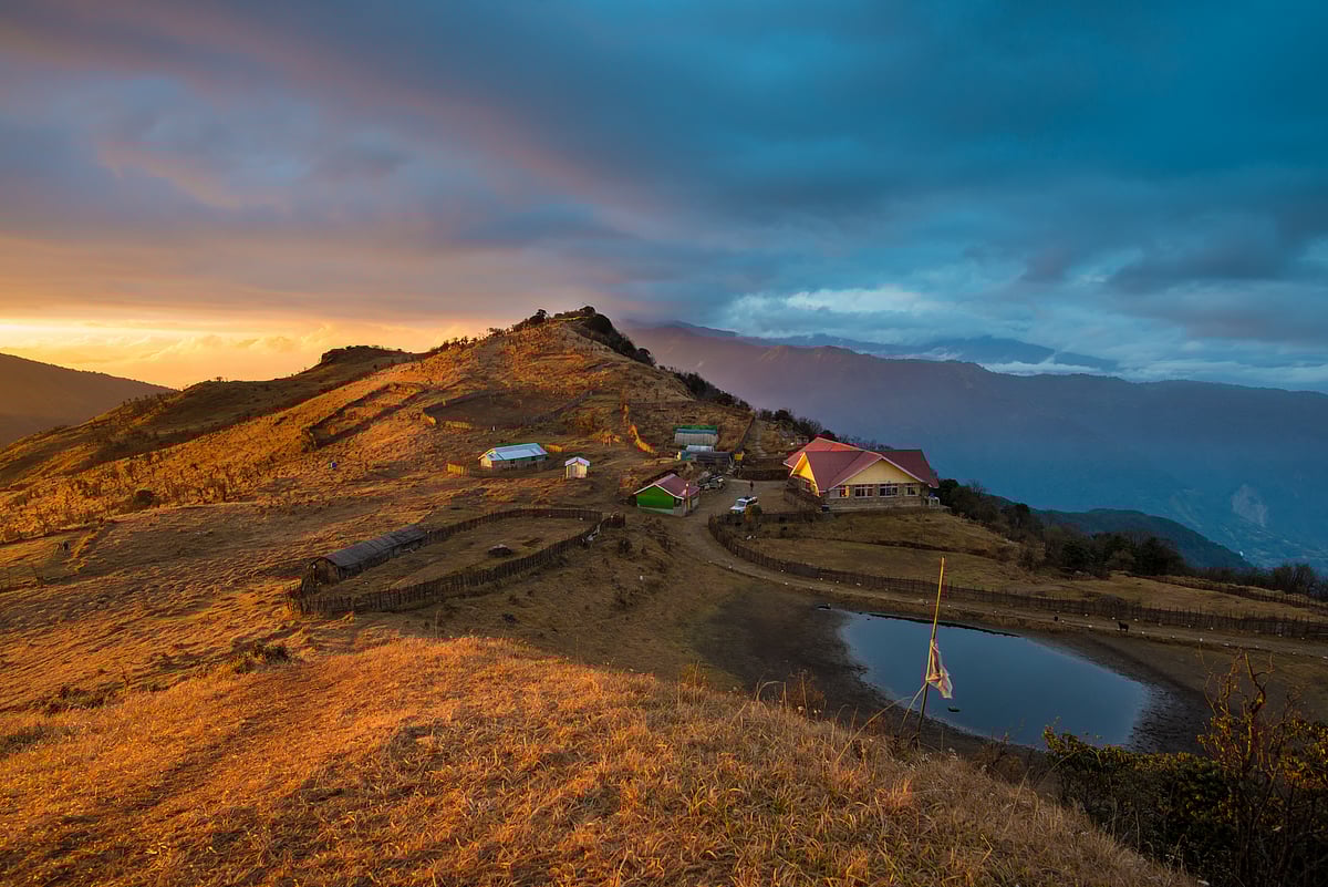 Campsite at the Singalila National Park