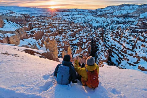 Bryce Canyon National Park is a great place for views of both sunrise and sunset