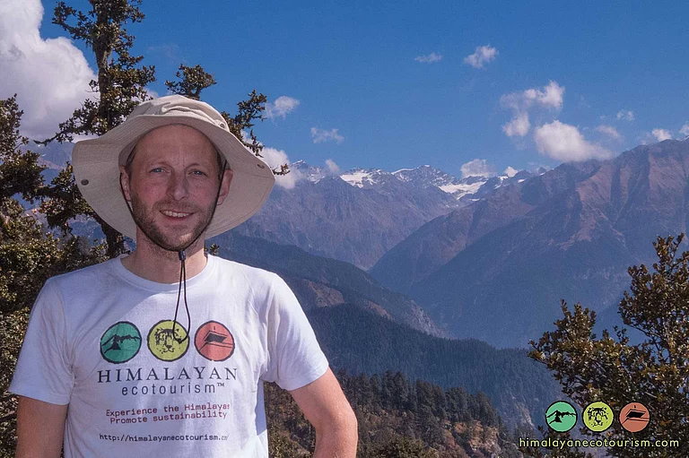 Stephen Marchal is the founder of Himalayan Ecotourism - Courtesy: Himalayan Ecotourism