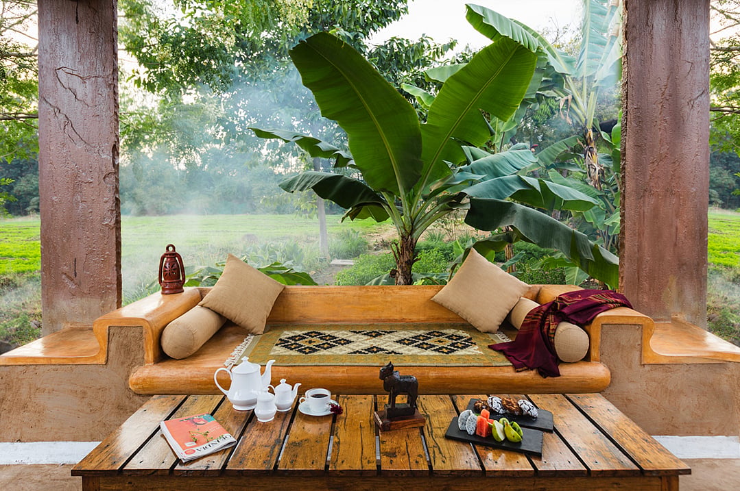 A view of the Jehan Numa Retreat