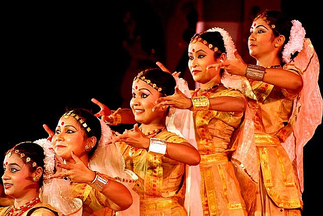 Sattriya dance by students of Ghanakanta Bora