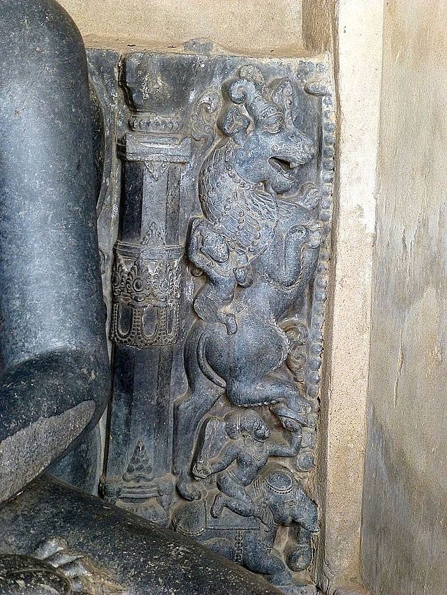 Stone Carving at the Barabar Hill Caves