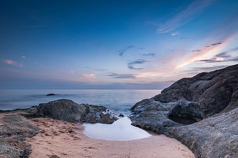A view of the Kappad Beach