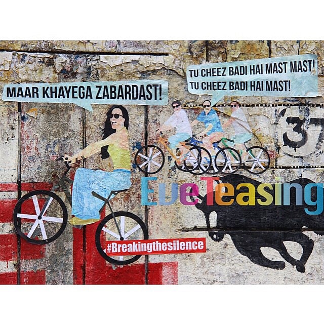 Street art by Jheel Goradia