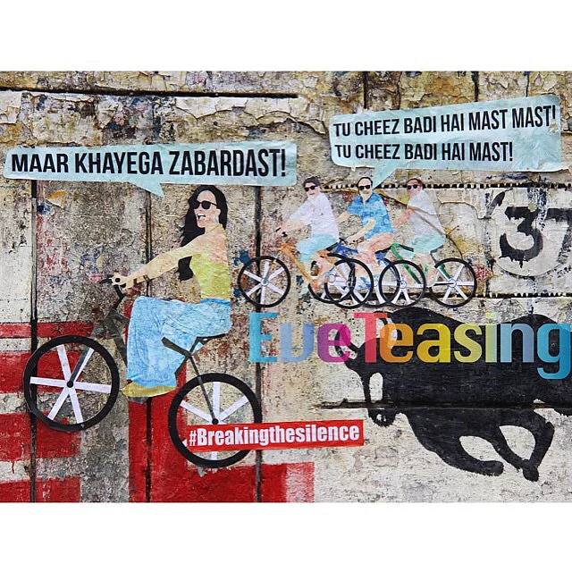 Street art by Jheel Goradia