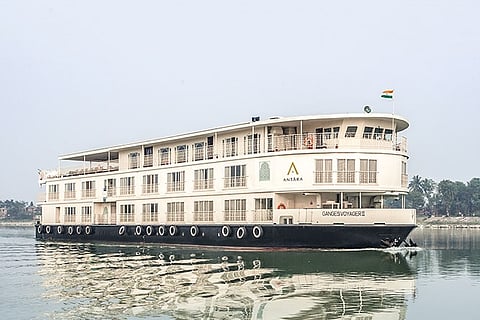 The Ganges Voyager II is one of the 6 ships of the cruise line