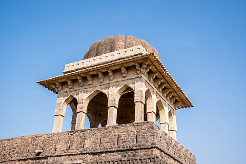 A chhatri of Roopmati's Pavilion