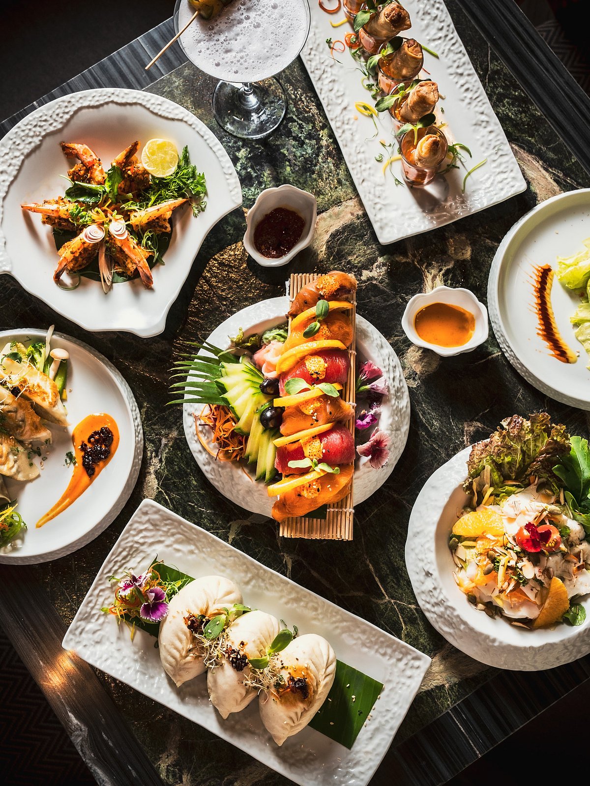 From the delectable Gaeng Keaw Whan with Jasmine Rice to the magnificent Grilled Prawn with Lemongrass, each dish is a monument to culinary skill