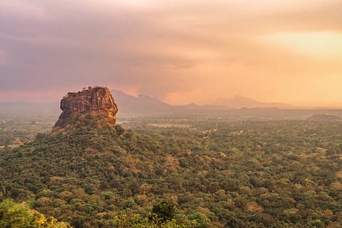 Lion rock in Sigiriya