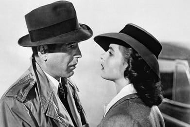 Photo: Getty Images : A still from Casablanca (1942)