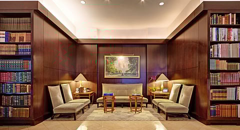 The Library Hotel in New York City has an interesting theme that runs from the lobby to each of the 10 floors and 60 rooms