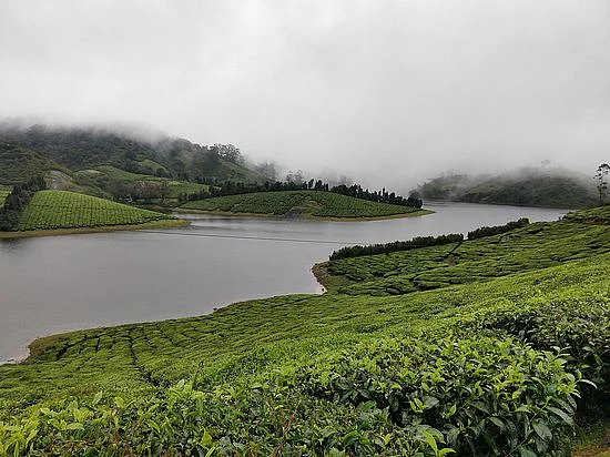 Manalar lake in Meghamalai