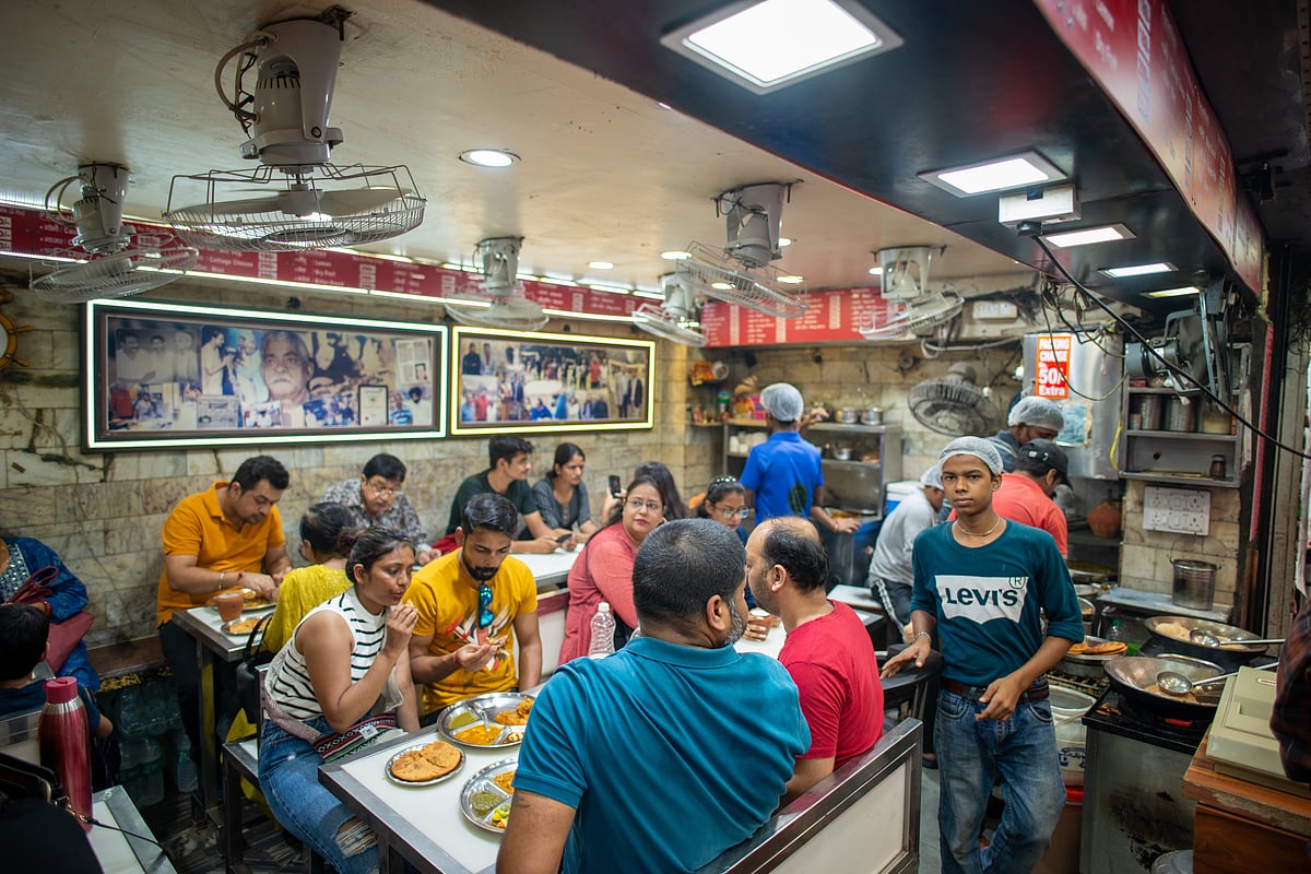 A famous shop in Parathe wali Gali