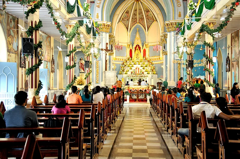 The stunning interiors of the Mount Mary Church