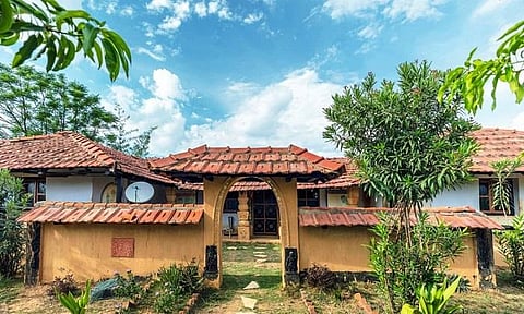 Entering the Amadubi Rural Tourism Village