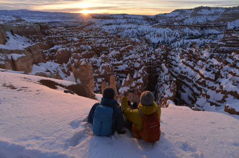 Bryce Canyon National Park is a great place for views of both sunrise and sunset