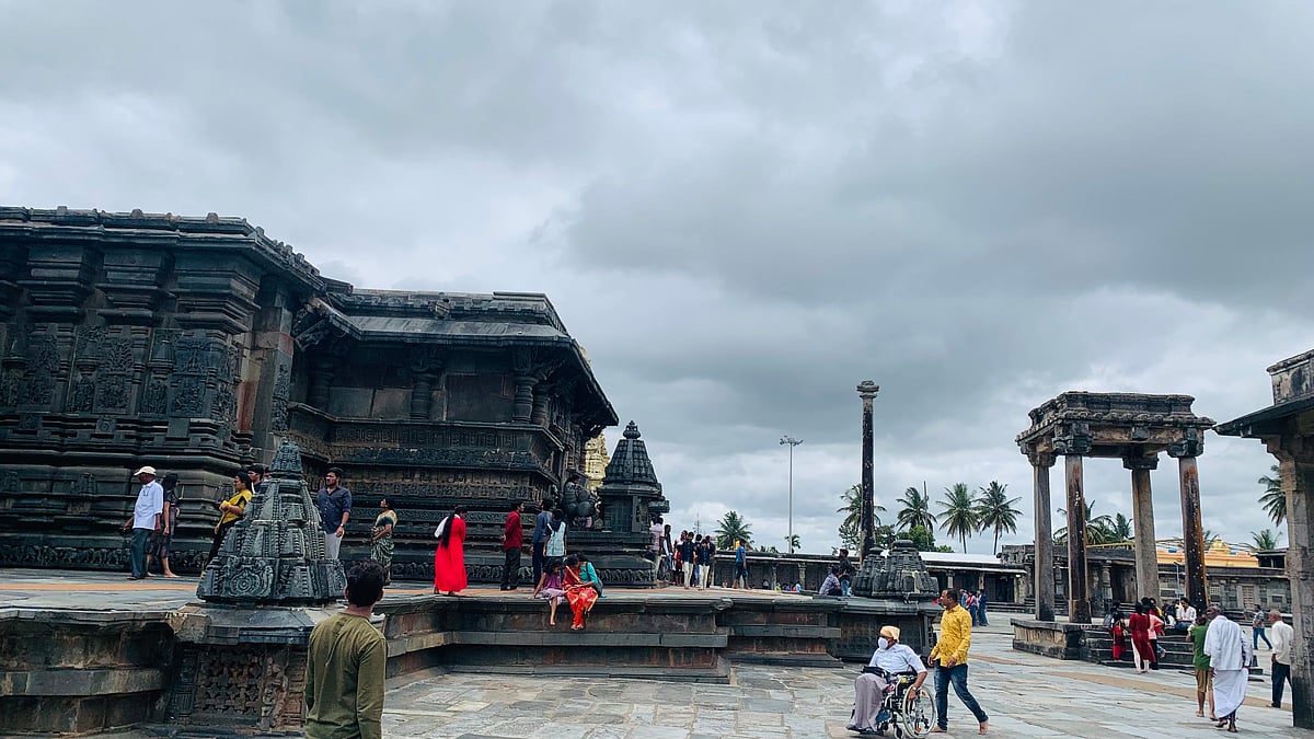 The Belur Temple complex