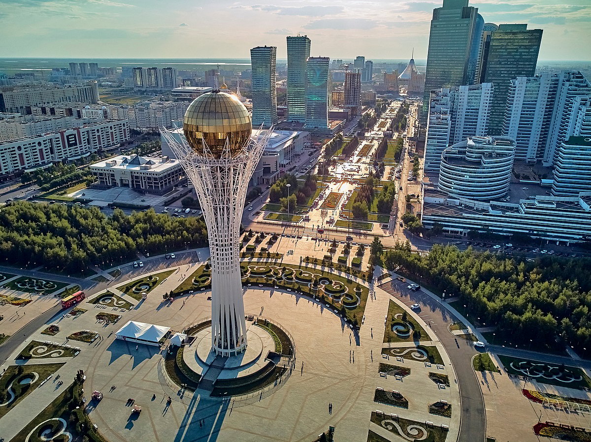 The Bayterek Tower, Astana