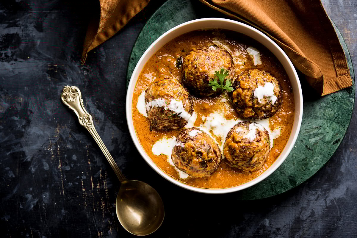 Traditional Mughlai kofta