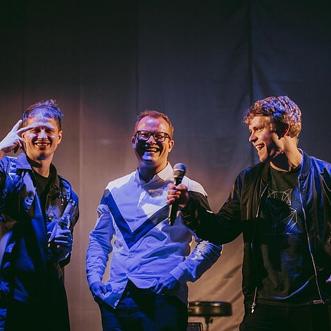 Noisy Pots at an event