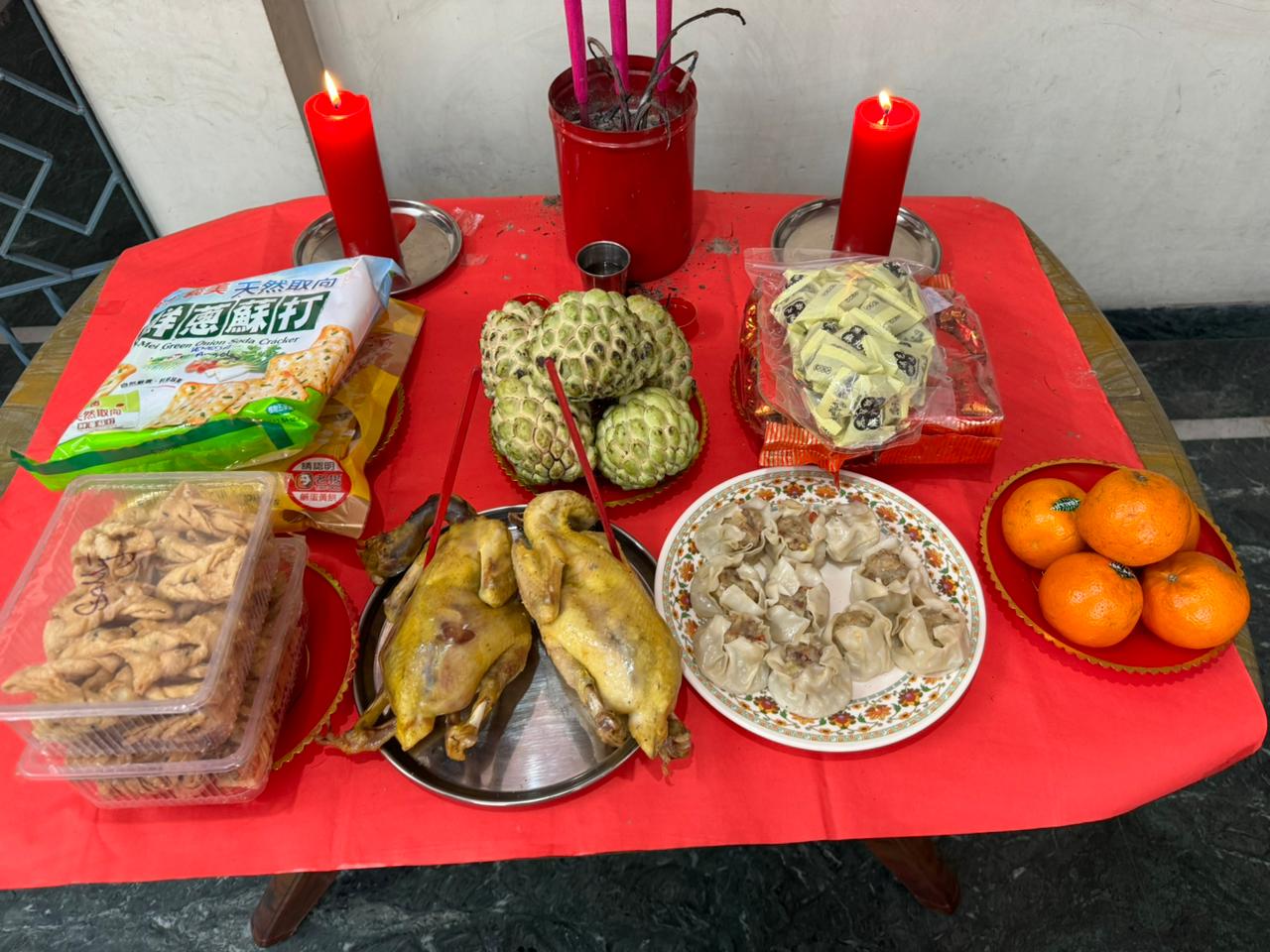 Offerings to the deities are full of symbolism