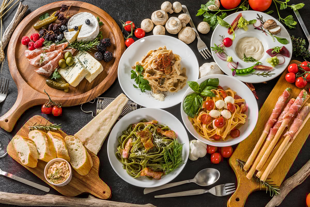 Shutterstock : Italian cuisine