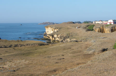 The cliffs of Diu