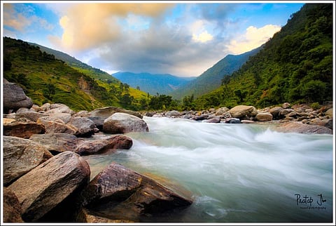 Nandakini river at Kuari pass