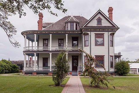 The 1890s Davis House at the George Ranch Historical Park 